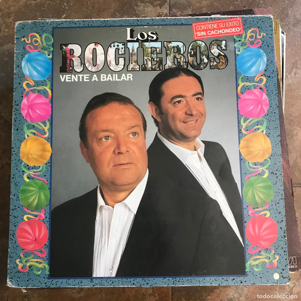 Discos de vinilo: LOS ROCIEROS - VENTE A BAILAR - LP WEA 1987 - Foto 1