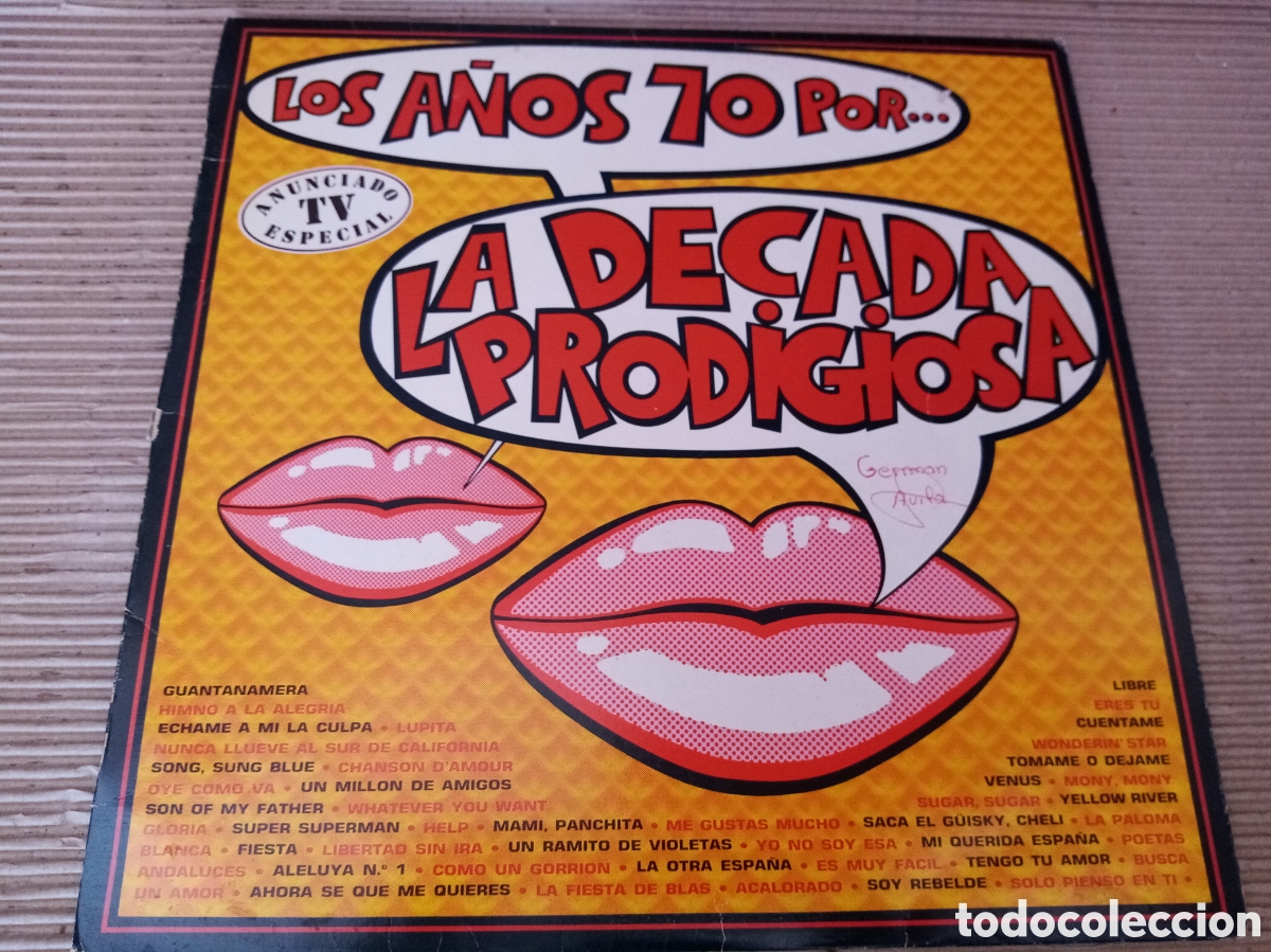 Discos de vinilo: La d&egrave;cada prodigiosa. Los A&ntilde;os 70. Vinilo - Foto 1