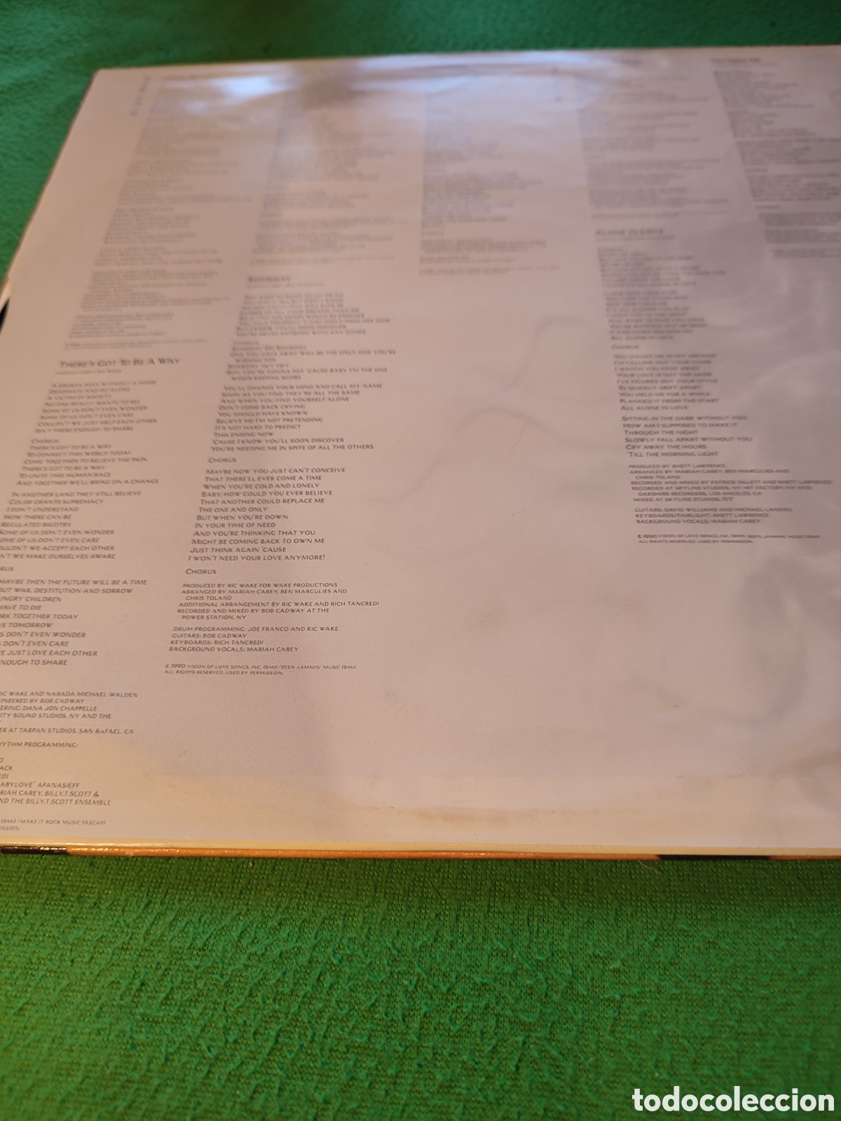 Discos de vinilo: Mariah Carey - Same Vinilo Lp - Foto 2
