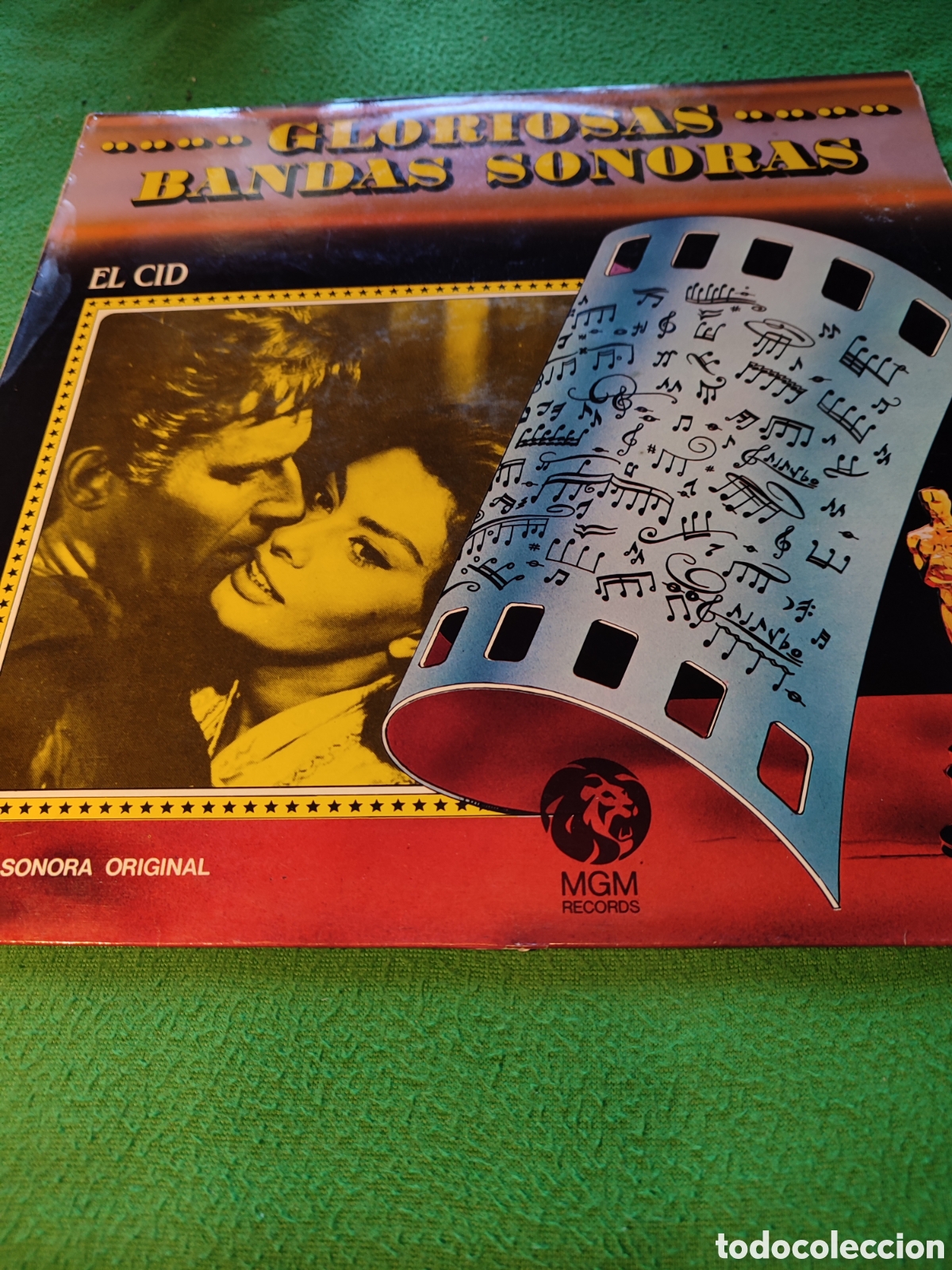 Discos de vinilo: Miklos Rozsa - BSO El Cid - Foto 1