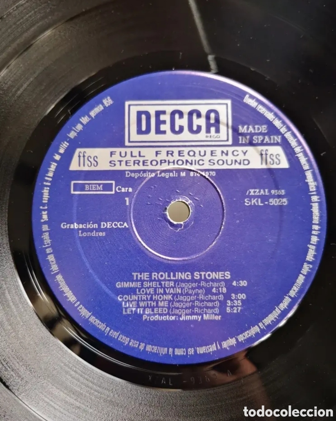 Discos de vinilo: ROLLING STONES - LET IT BLED - DETALLE DE VERSION EN DESCRIPCI&Oacute;N - Foto 2