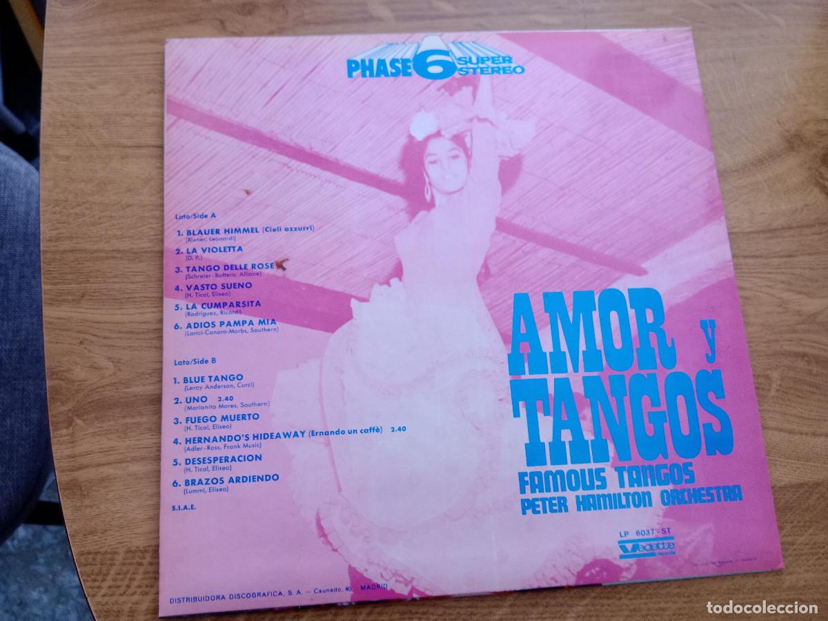 Discos de vinilo: AMOR Y TANGOS / PETER HAMILTON - Foto 2
