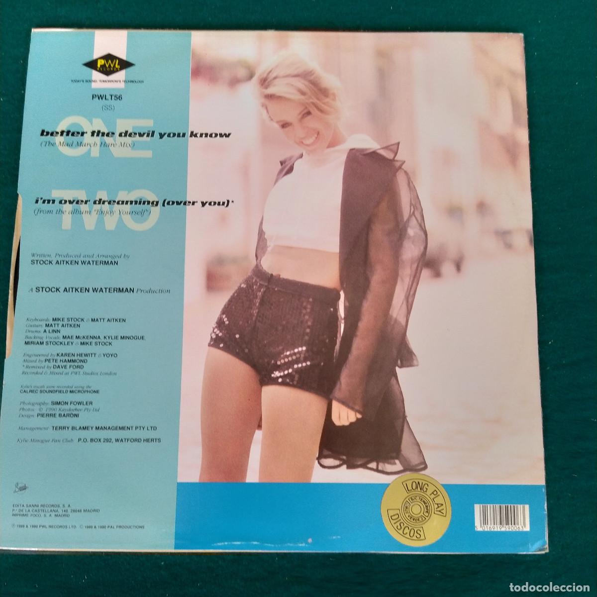 Discos de vinilo: Kylie Minogue &ndash; Better The Devil You Know - Foto 2