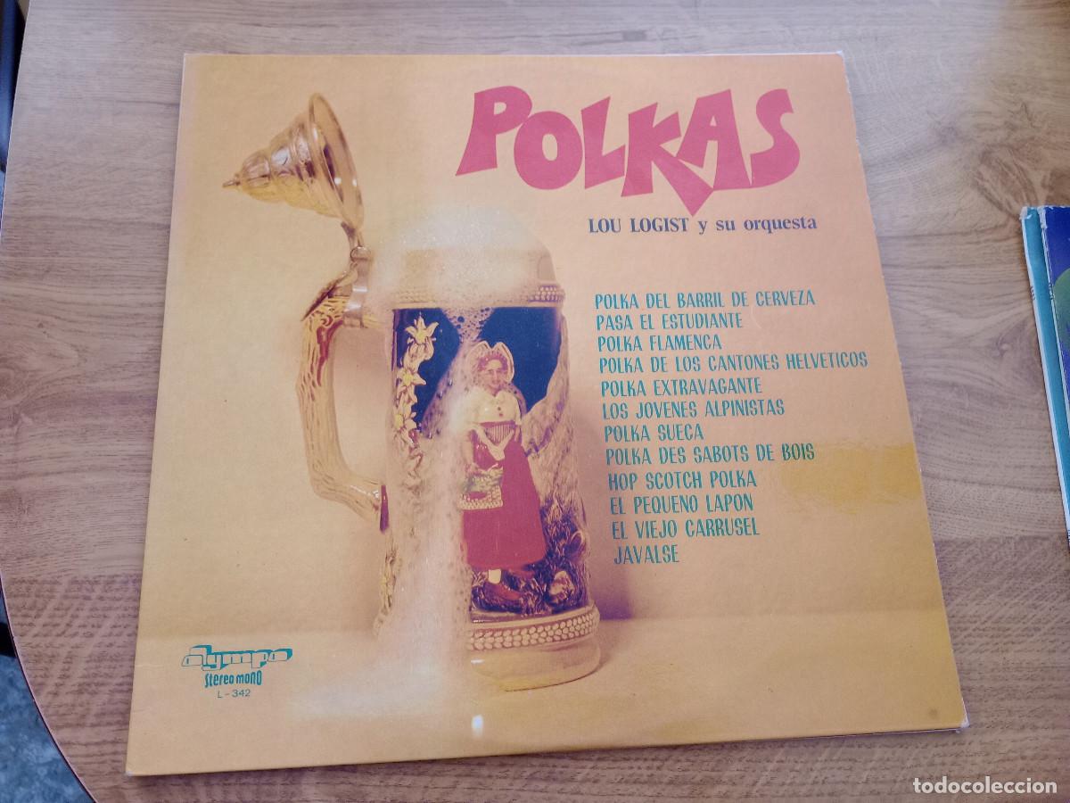 Discos de vinilo: POLKAS / LOU LOGIST Y ORQUESTA - Foto 1
