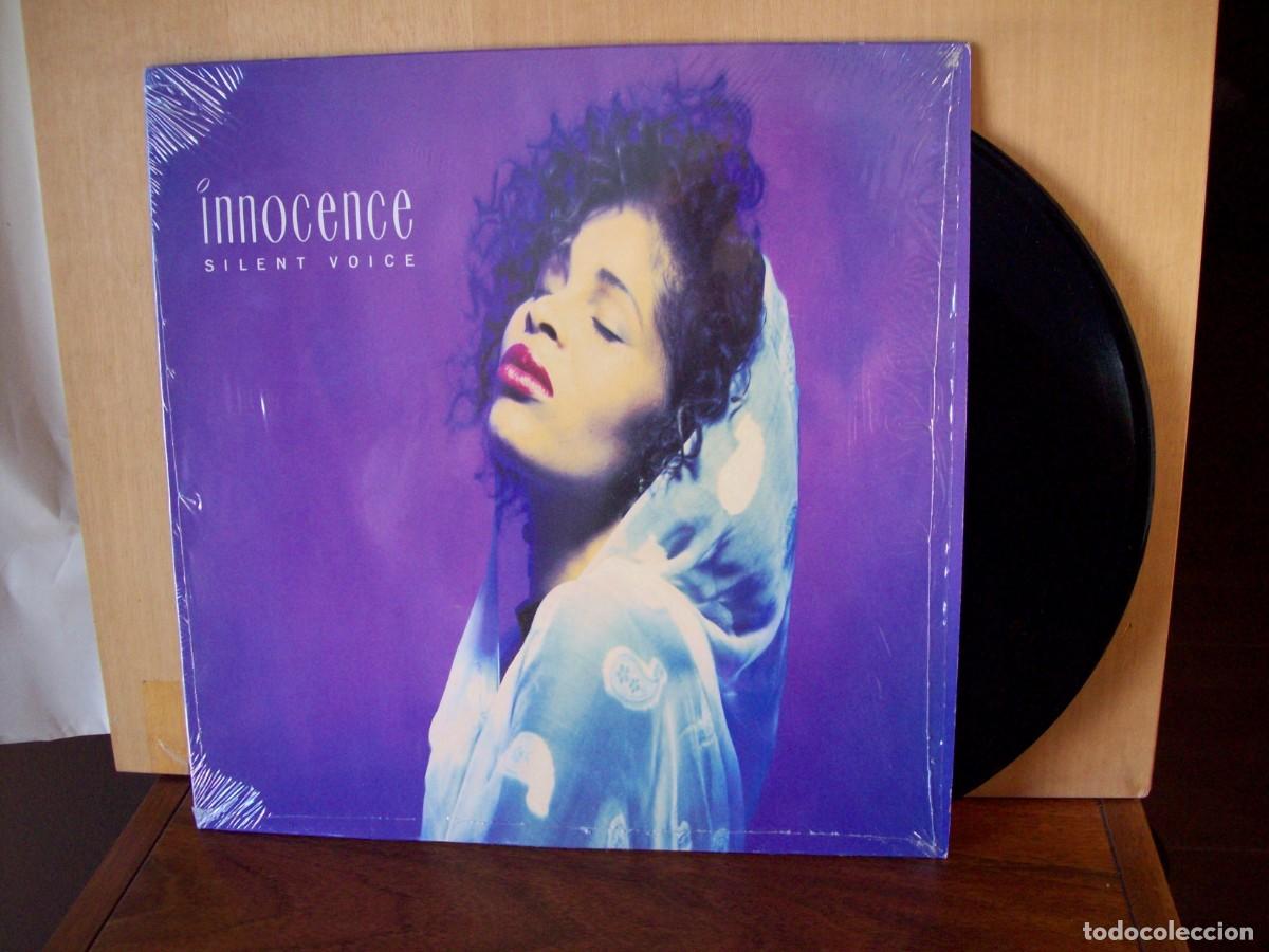 Discos de vinilo: INNOCENCE - SILENT VOICE - MAXI-SINGLE 1990 - Foto 1