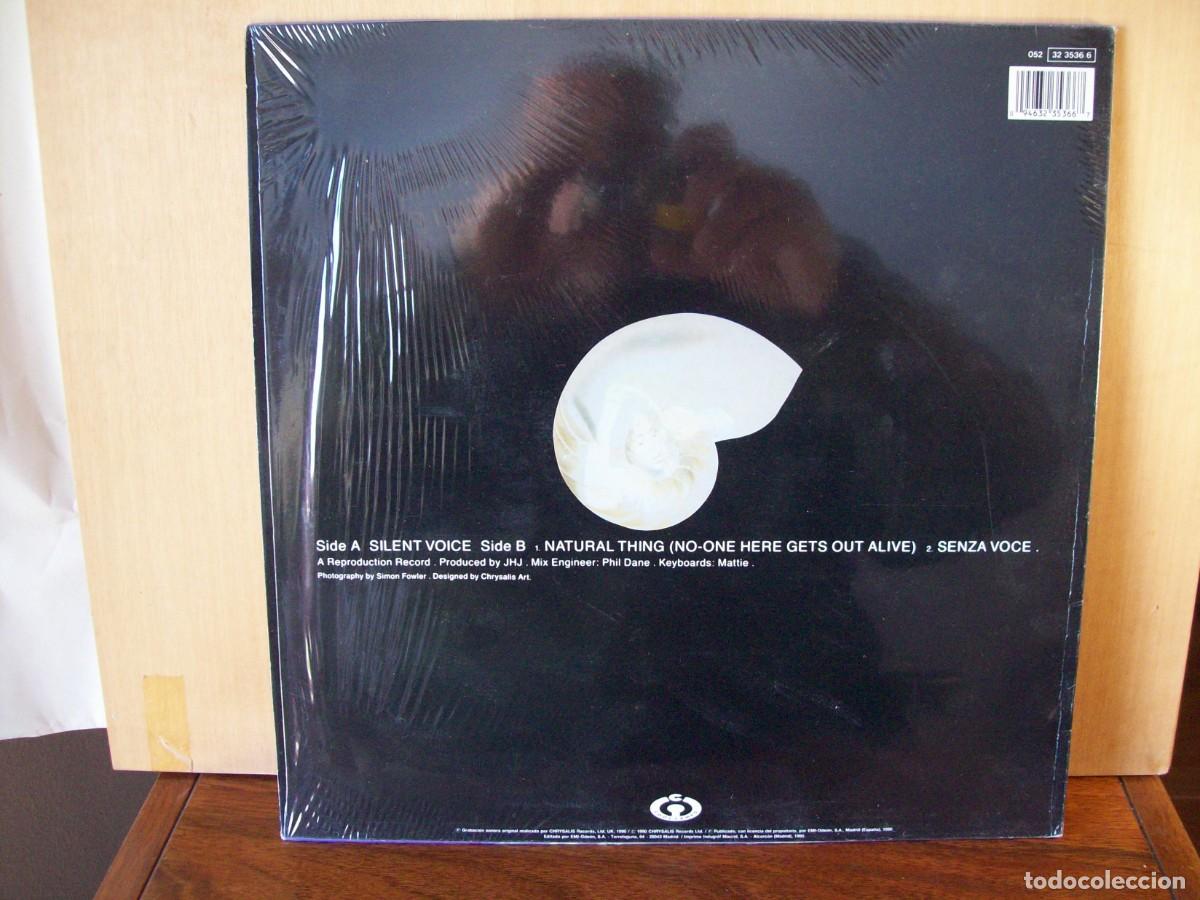 Discos de vinilo: INNOCENCE - SILENT VOICE - MAXI-SINGLE 1990 - Foto 2
