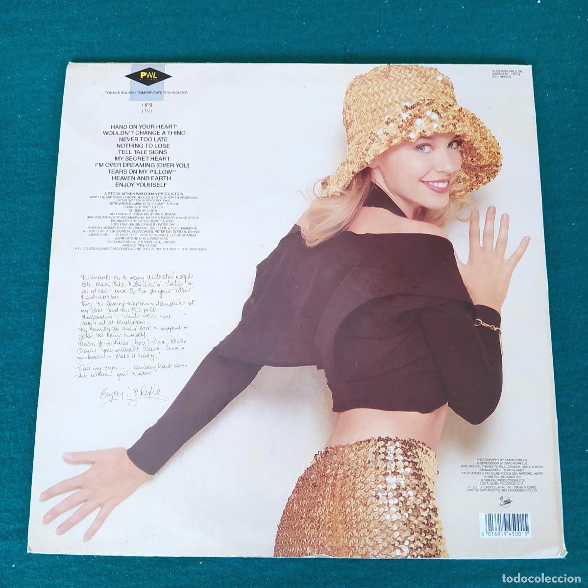 Discos de vinilo: Kylie Minogue &ndash; Enjoy Yourself - Foto 2