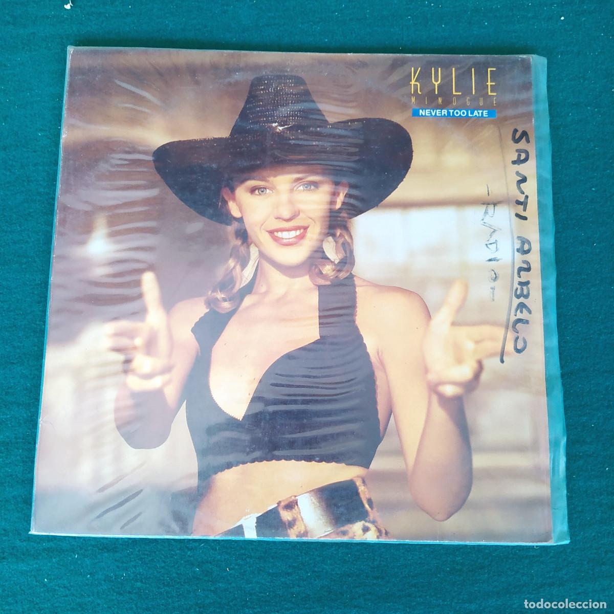 Discos de vinilo: Kylie Minogue &ndash; Never Too Late - Foto 1