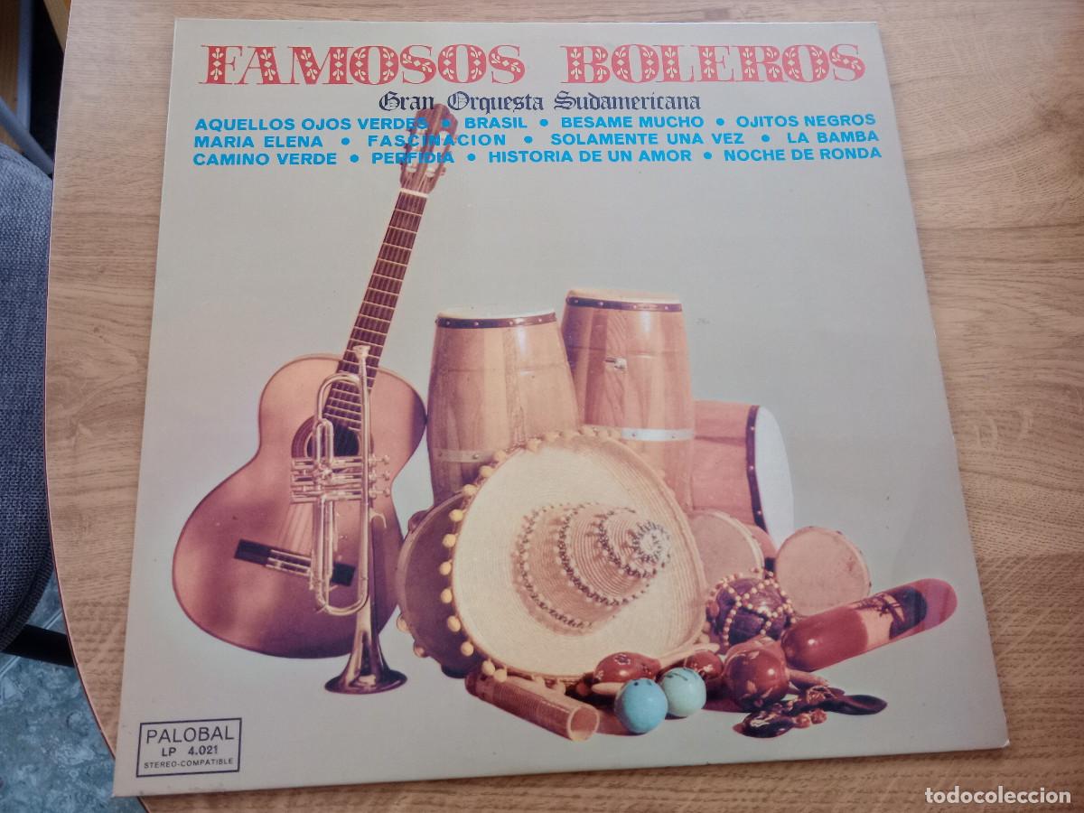 Discos de vinilo: FAMOSOS BOLEROS - Foto 1