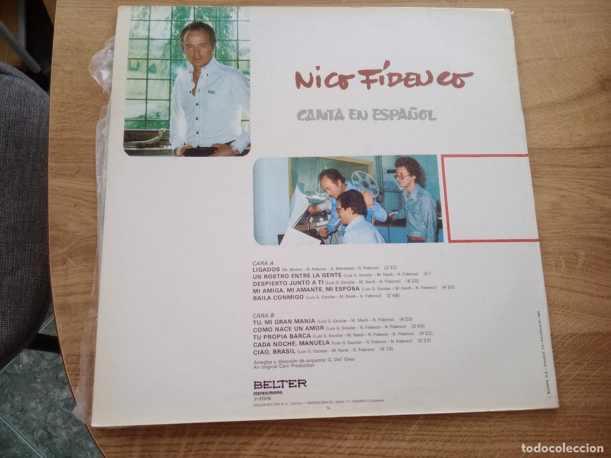 Discos de vinilo: NICO FIDENCO CANTA EN ESPA&Ntilde;OL - Foto 2