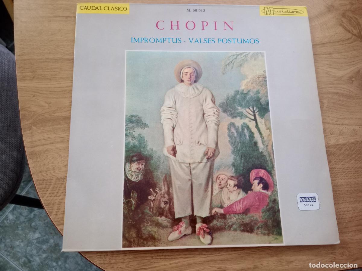 Discos de vinilo: CHOPIN / IMPROMPTUS / VALSES POSTUMOS - Foto 1