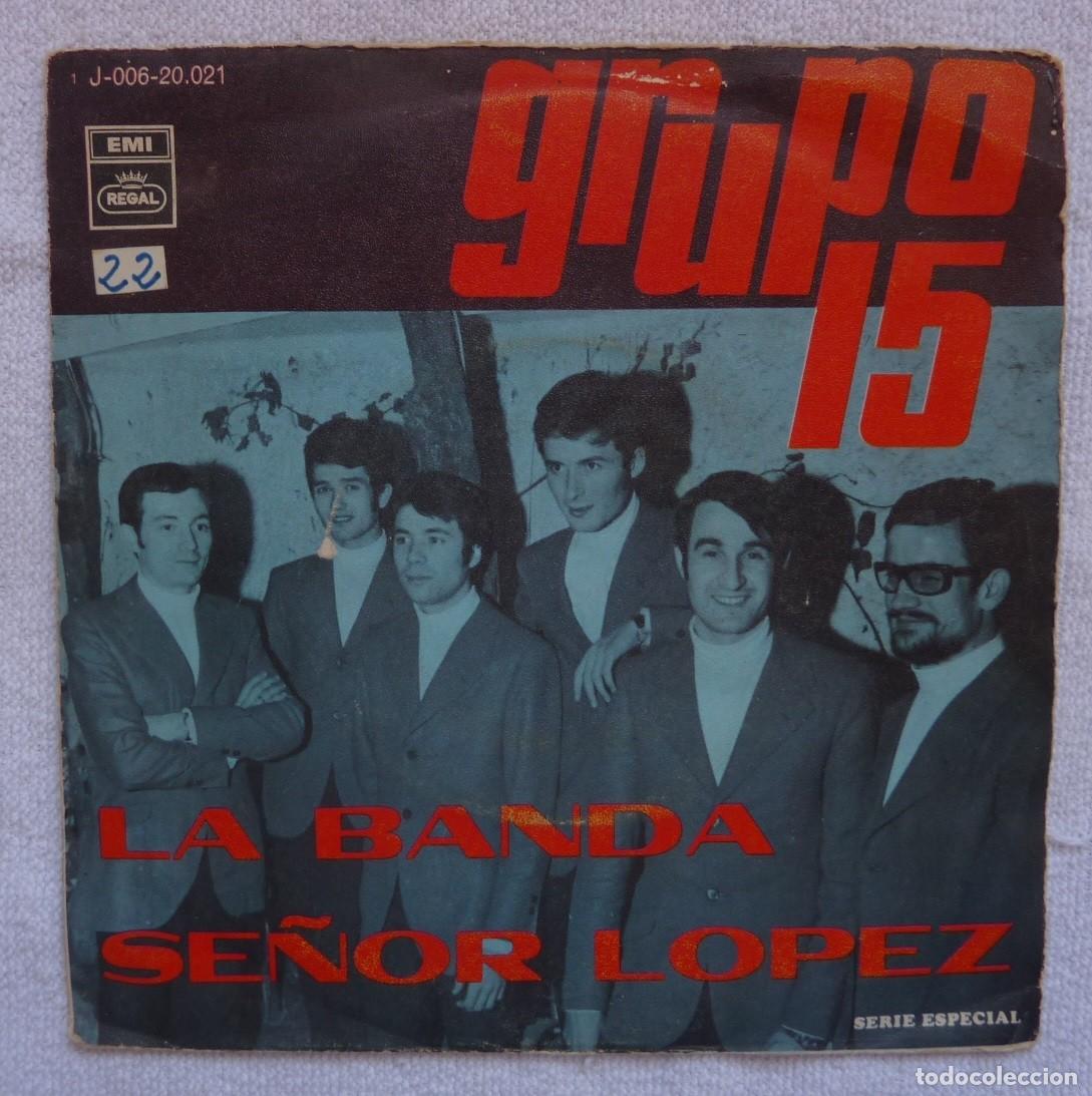 Discos de vinilo: GRUPO 15 // LA BANDA // 1969 // SINGLE - Foto 1