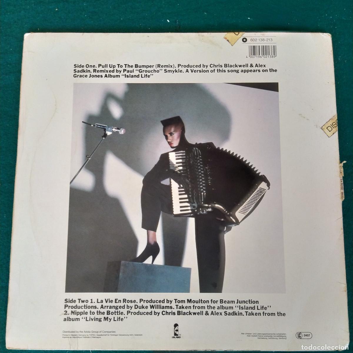Discos de vinilo: Grace Jones &ndash; Pull Up To The Bumper - Foto 2