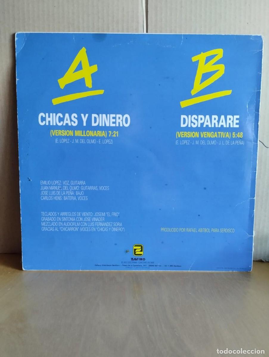 Discos de vinilo: LOS ELEGANTES ---- CHICAS Y DINERO - Foto 2