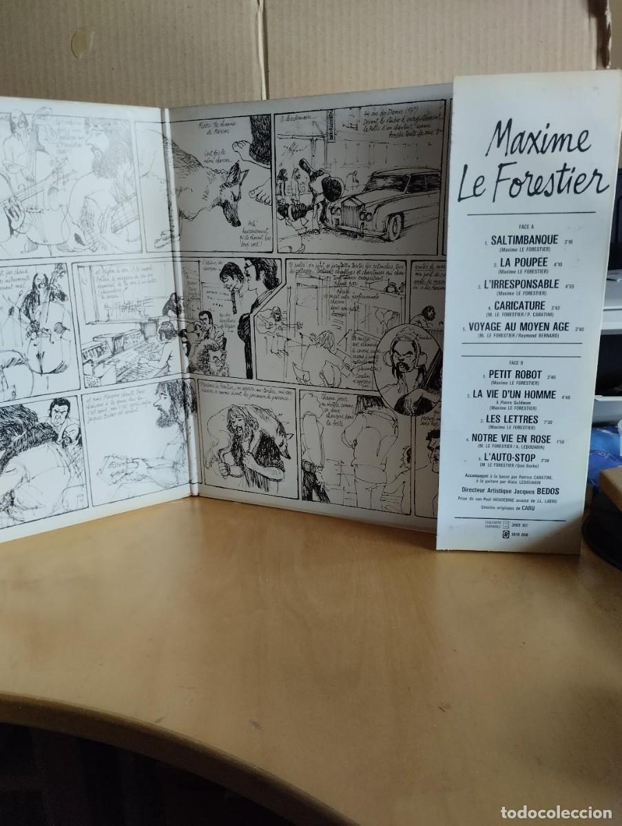 Discos de vinilo: MAXIME LE FORESTIER --- SAME - Foto 2