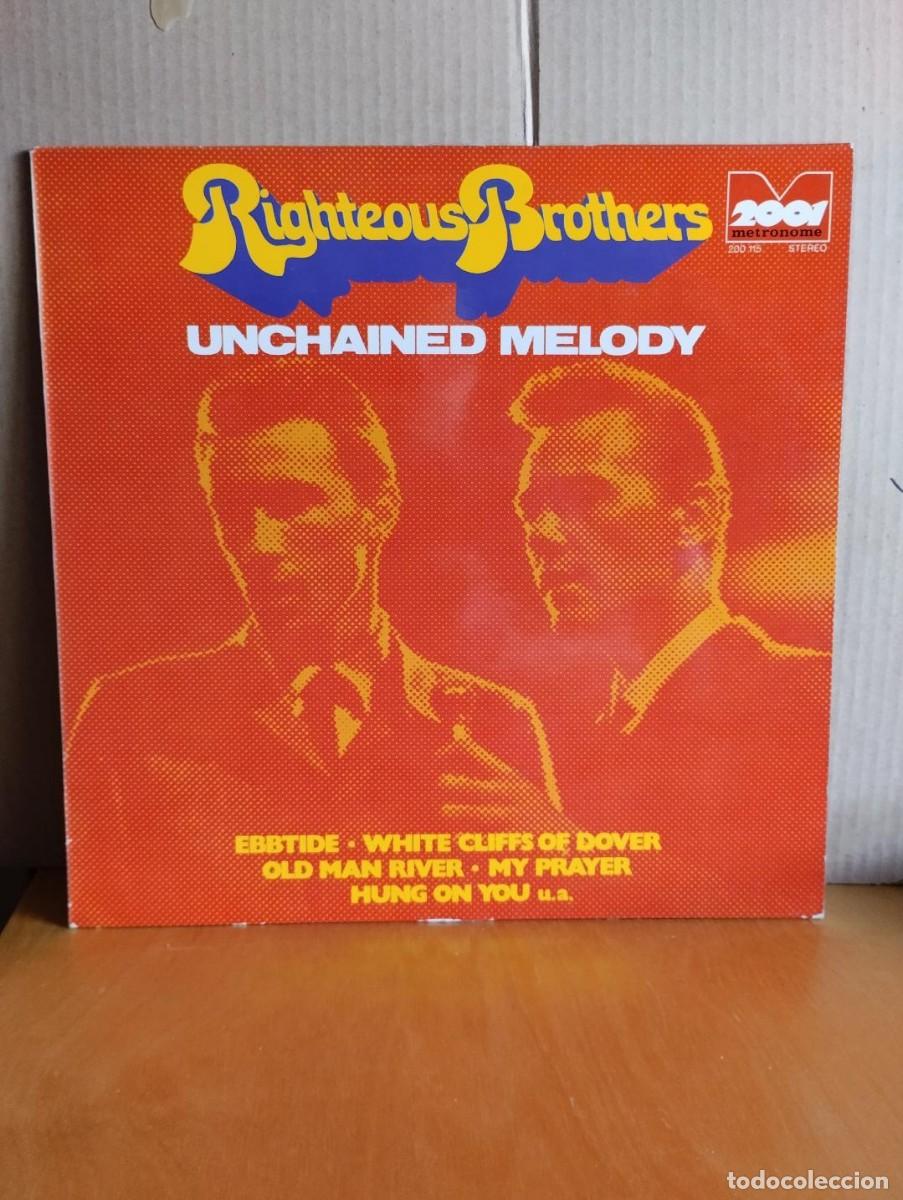 Discos de vinilo: RIGHTEOUS BROTHERS ---- UNCHAINED MELODY - Foto 1