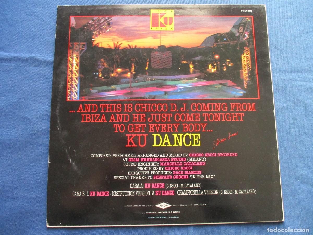 Discos de vinilo: VINILO - CHICCO SECCI &middot; KU DANCE - Foto 2