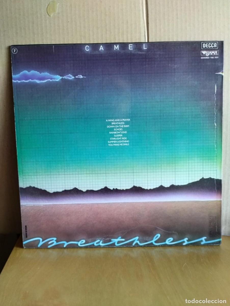 Discos de vinilo: CAMEL ---- BREATHLESS - Foto 2