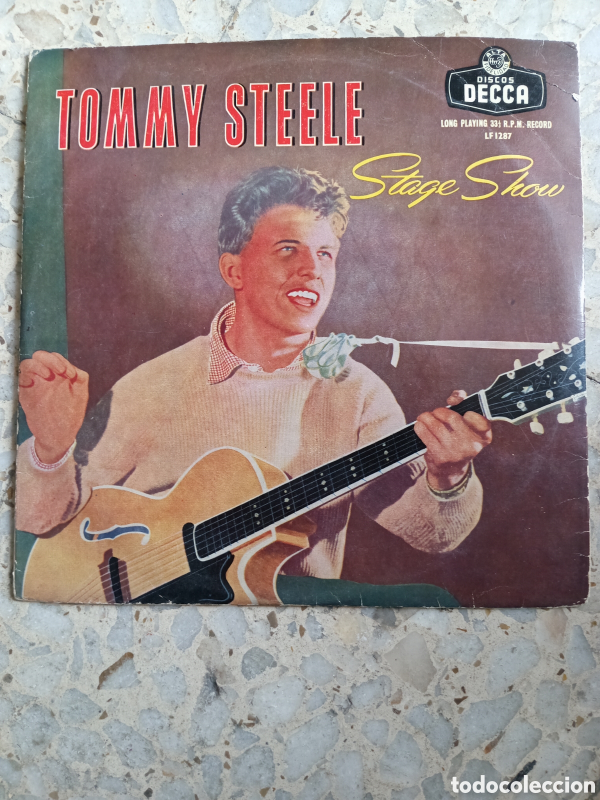 Discos de vinilo: LP 10&rdquo; TOMMY STEELE STAGE SHOW - Foto 1
