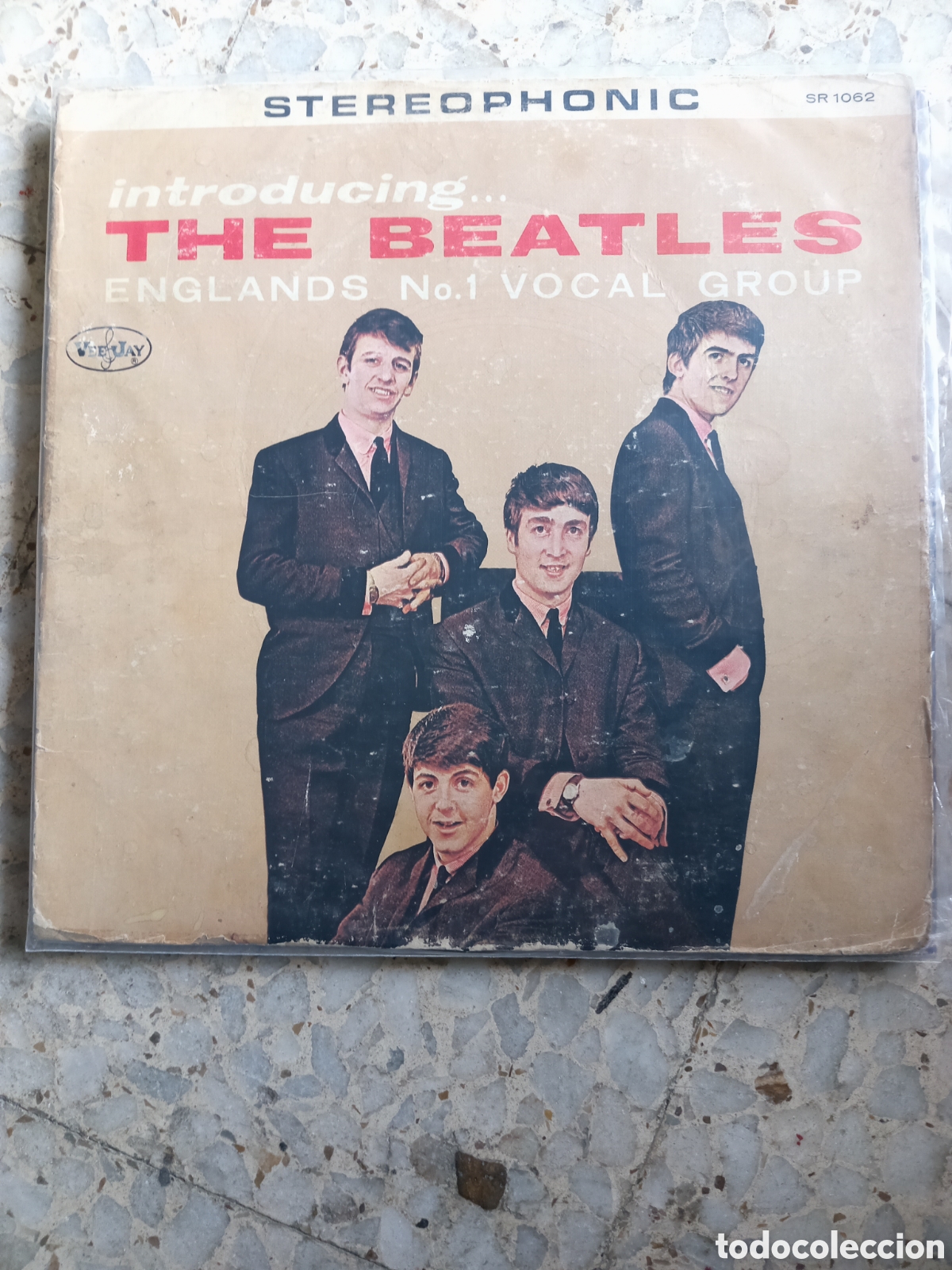 Discos de vinilo: LP THE BEATLES ENGLANDS N&ordm; 1 VOCAL GROUP - Foto 1