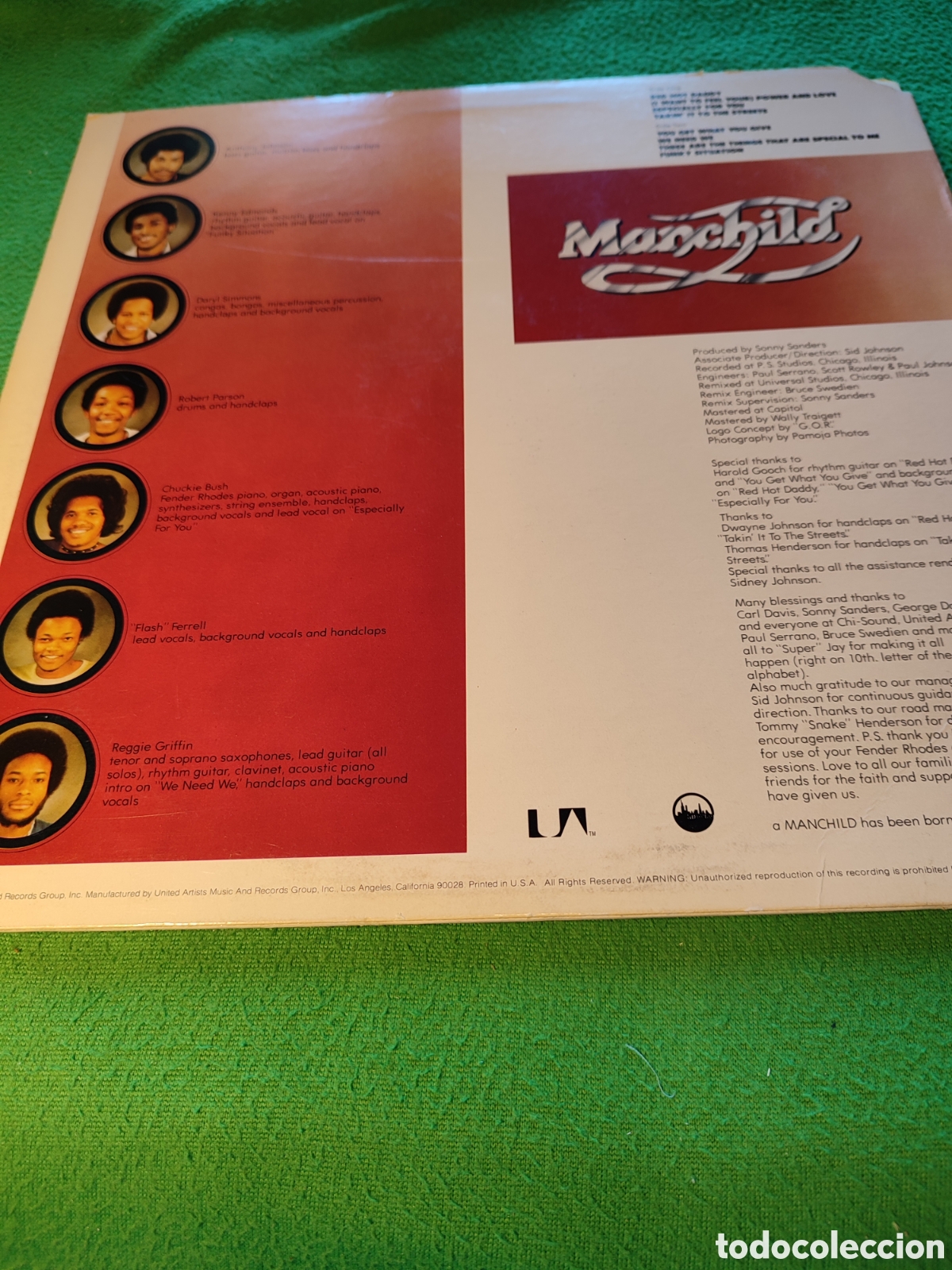 Discos de vinilo: Manchild - Power and Love - Foto 4