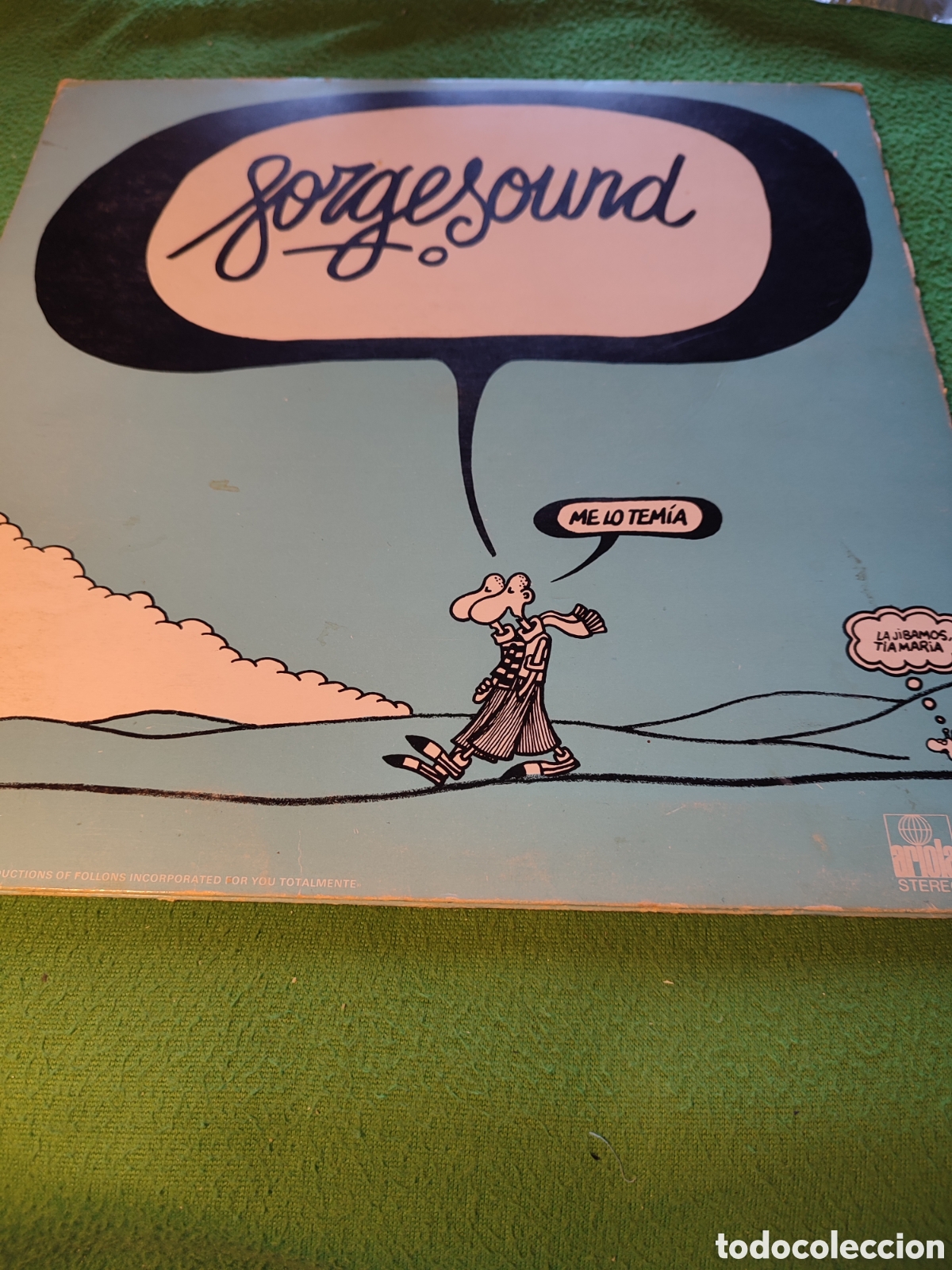 Discos de vinilo: Forgesound - Me lo temia - Foto 1