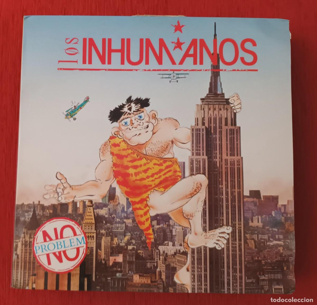 Discos de vinilo: LOS INHUMANOS - NO PROBLEM - LP - Foto 1