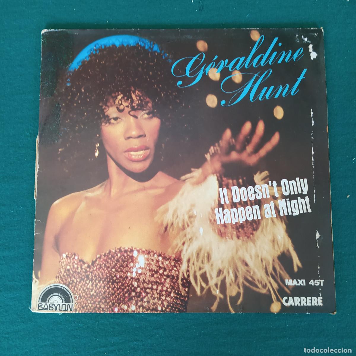 Discos de vinilo: G&eacute;raldine Hunt* &ndash; It Doesnt Only Happen At Night - Foto 1
