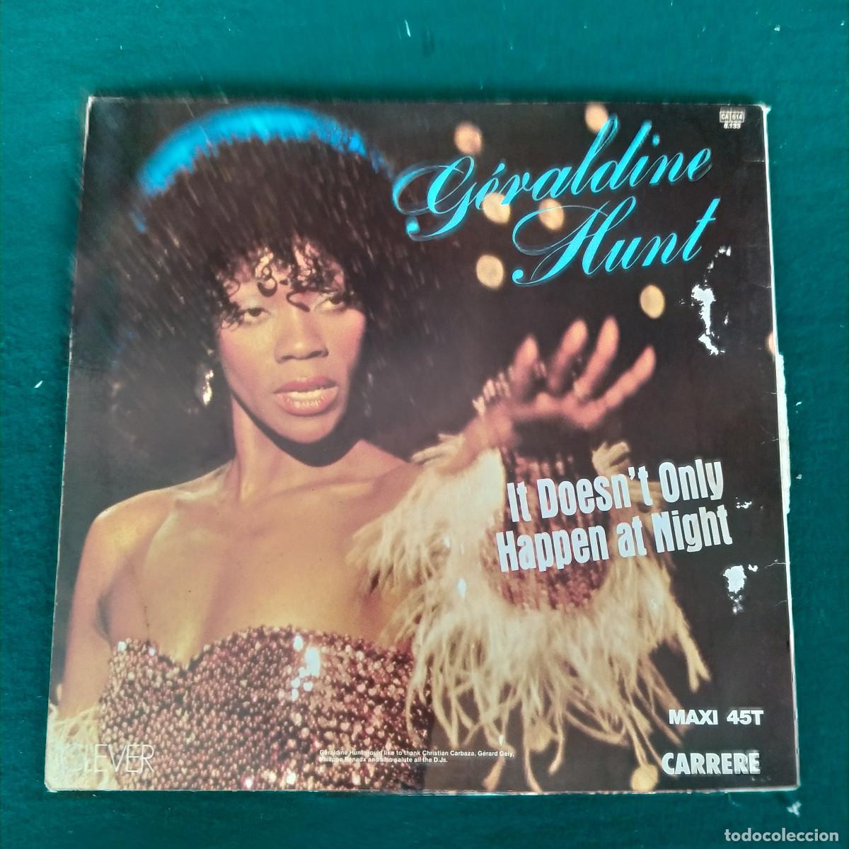 Discos de vinilo: G&eacute;raldine Hunt* &ndash; It Doesnt Only Happen At Night - Foto 2