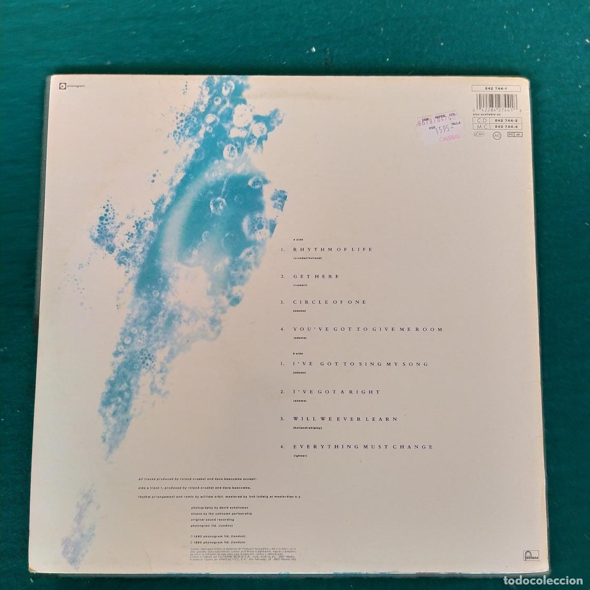 Discos de vinilo: Oleta Adams &ndash; Circle Of One - Foto 2