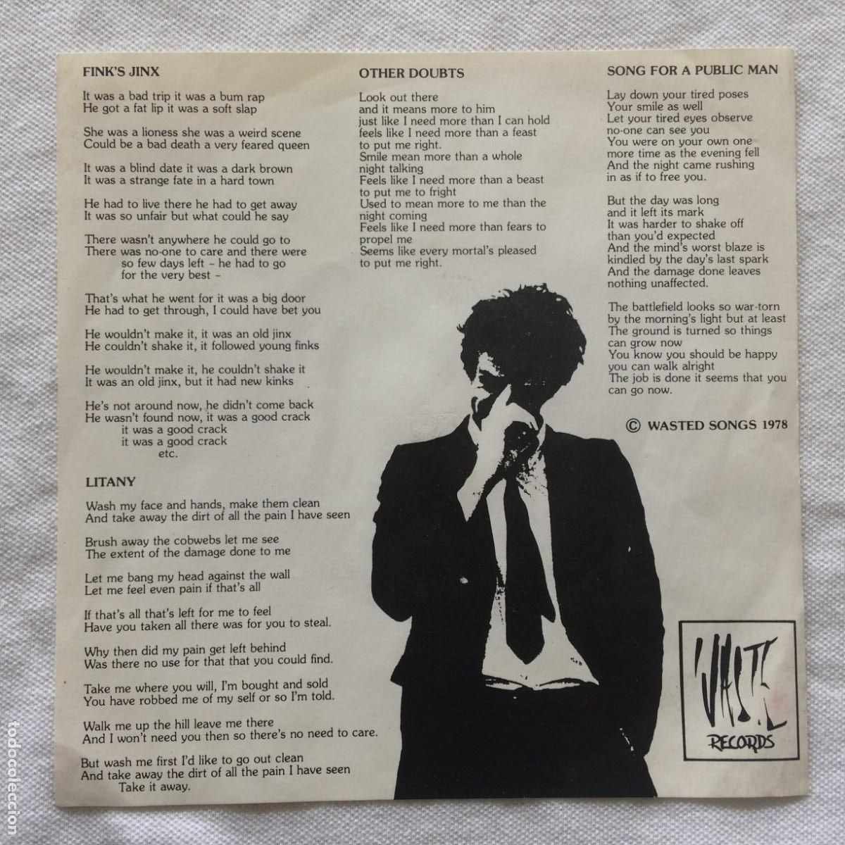 Discos de vinilo: Mark Beer &ndash; Isolations UK 1978 Waste Records EP - Foto 4