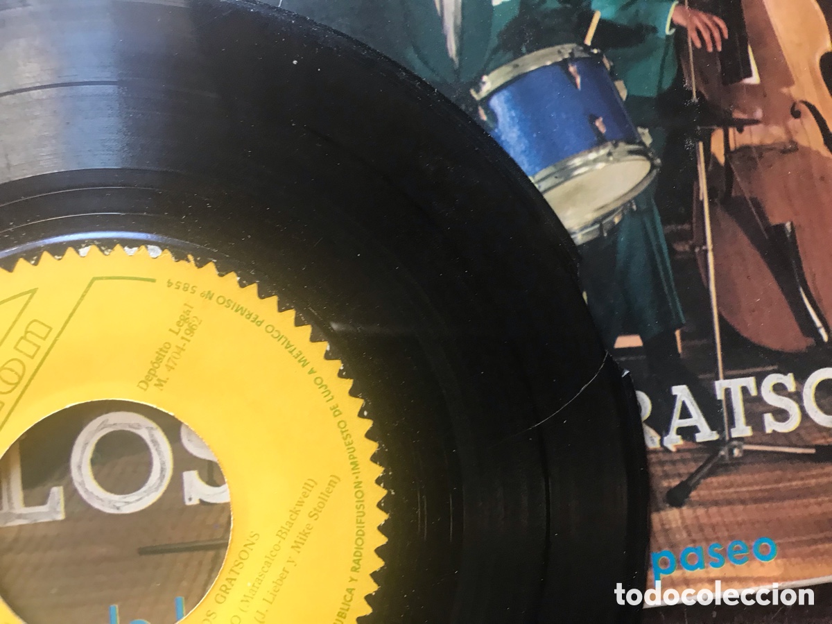 Discos de vinilo: Los Gratsons. Arr&aacute;ncalo. Muy dif&iacute;cil - Foto 6
