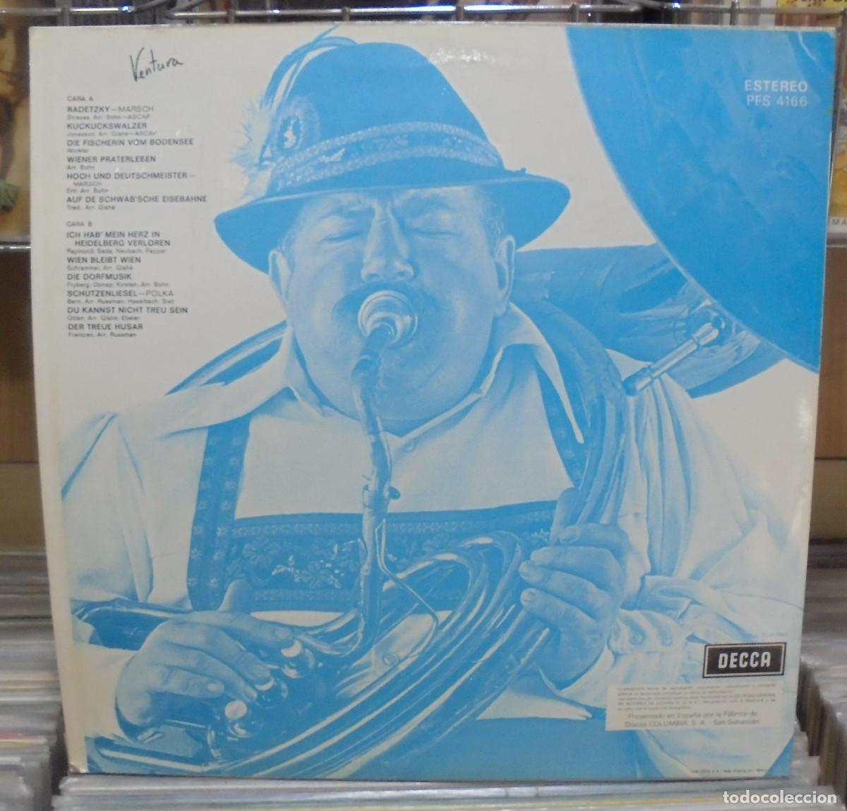 Discos de vinilo: Will Glah&eacute; y su orquesta. Strictly Oompah. Decca 1969 -- LP - Foto 2