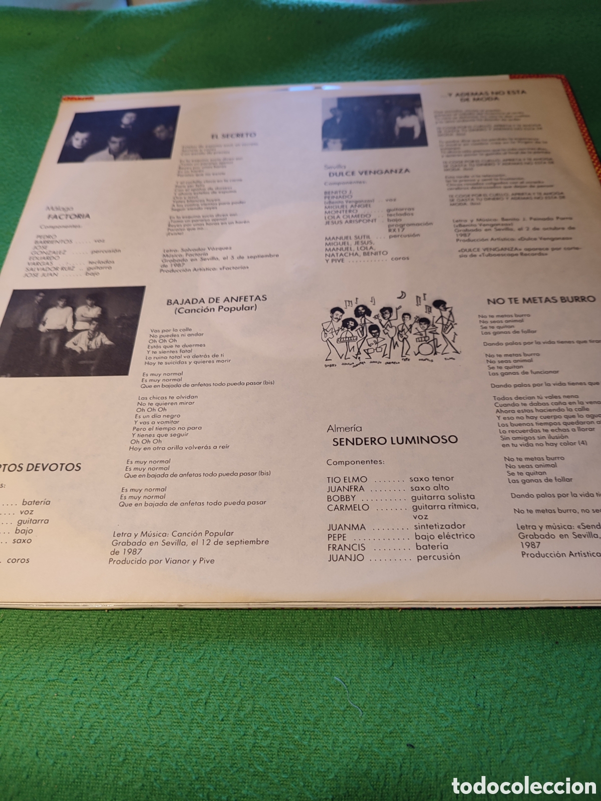 Discos de vinilo: Grupos andaluces de Rock contra el rollo de la droga - Foto 2