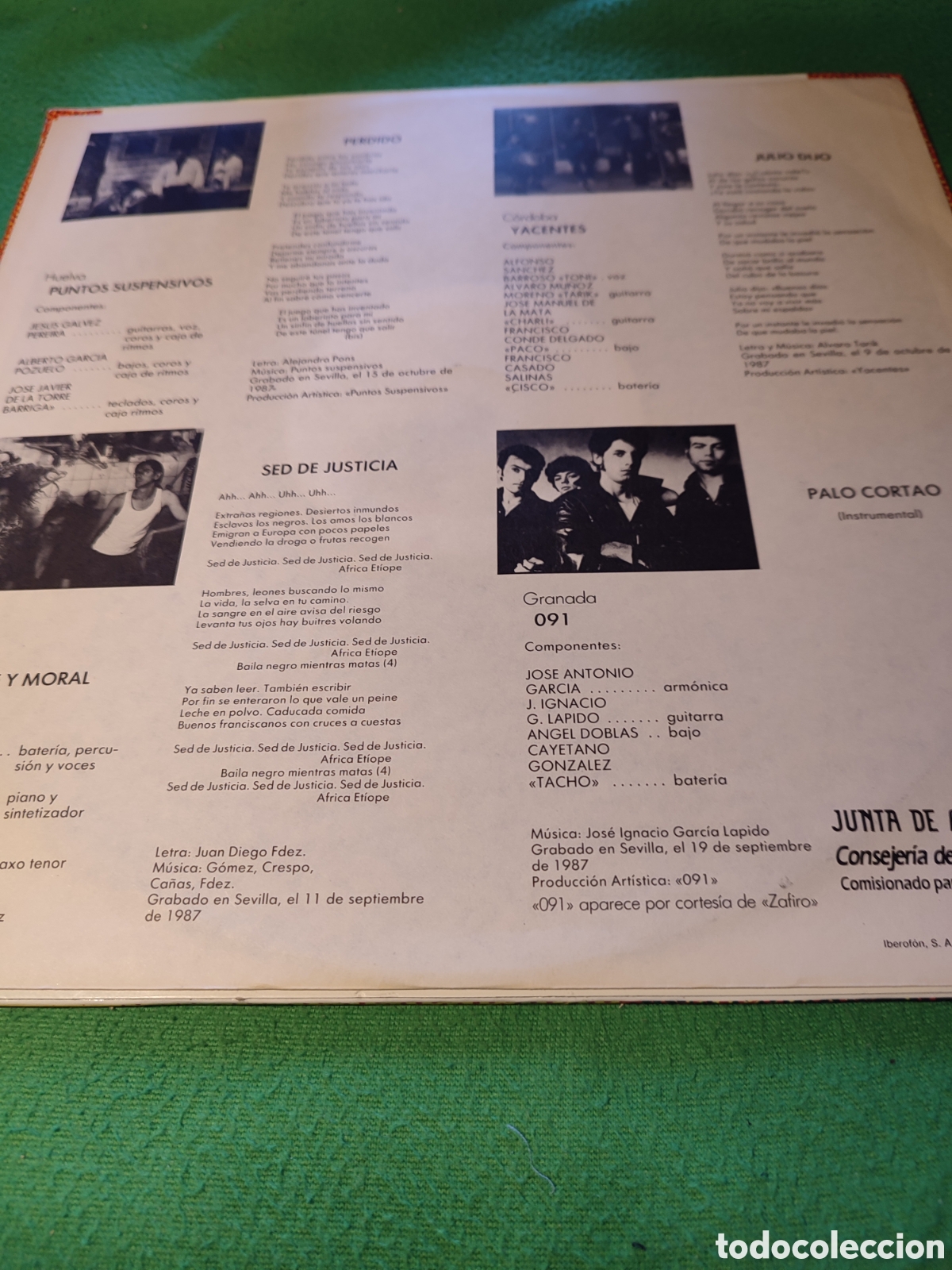 Discos de vinilo: Grupos andaluces de Rock contra el rollo de la droga - Foto 3