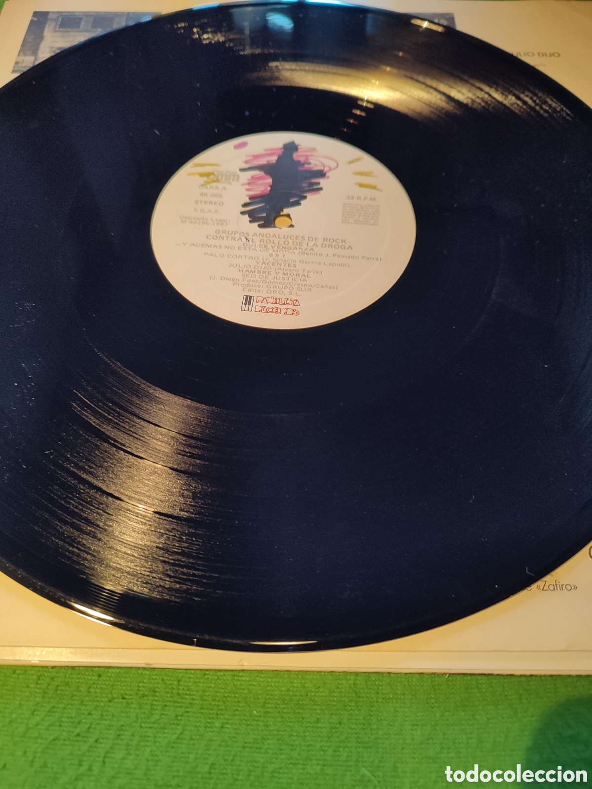 Discos de vinilo: Grupos andaluces de Rock contra el rollo de la droga - Foto 4