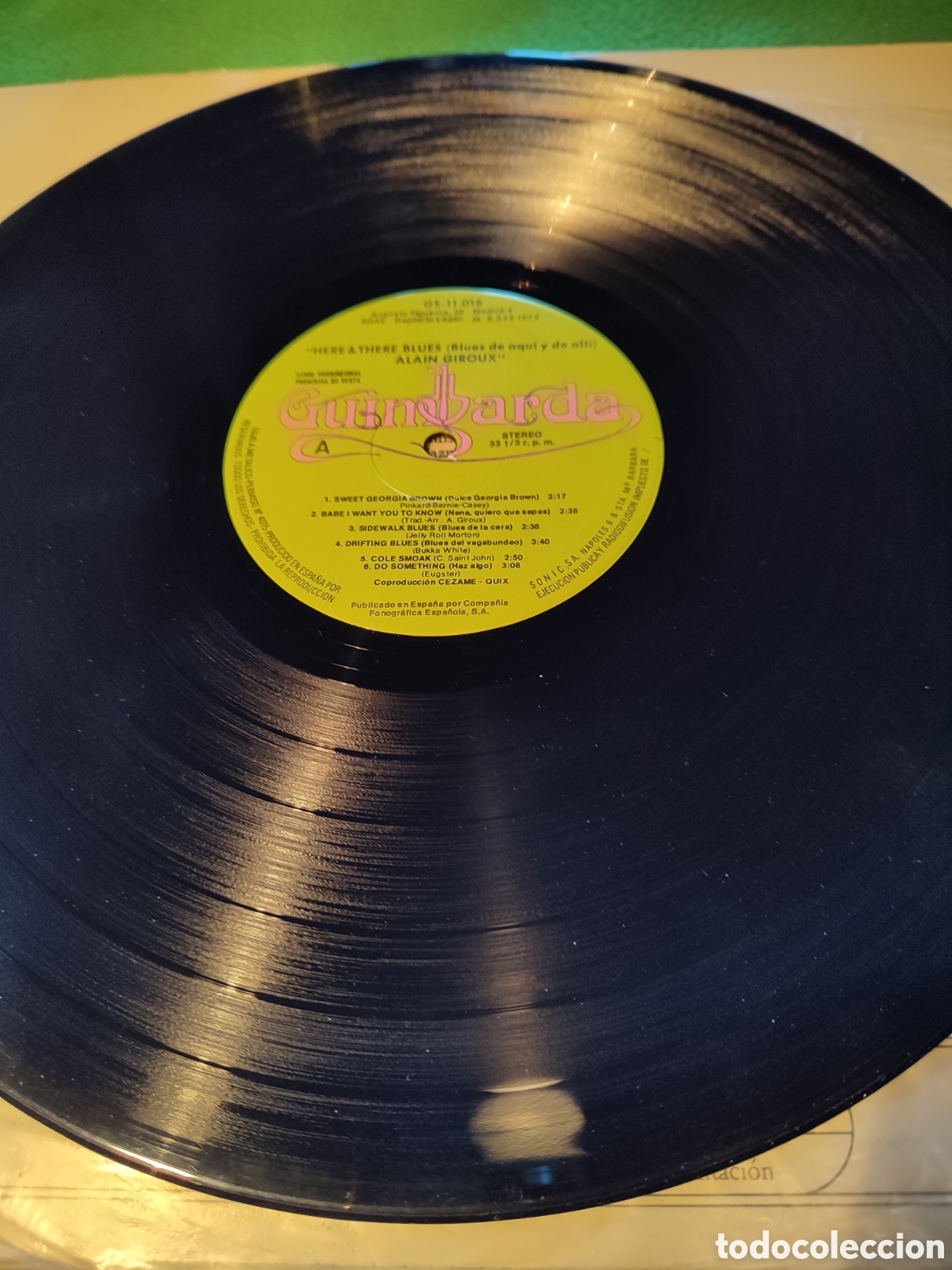 Discos de vinilo: Alain Giroux - Here & There Blues - Foto 4