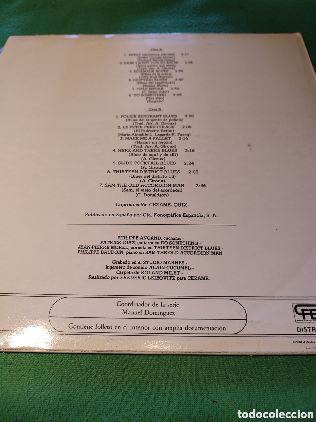 Discos de vinilo: Alain Giroux - Here & There Blues - Foto 5