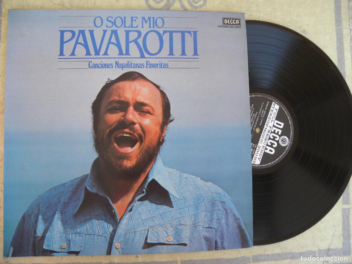 Discos de vinilo: PAVAROTTI O SOLE MIO -LP 1981 - Foto 1