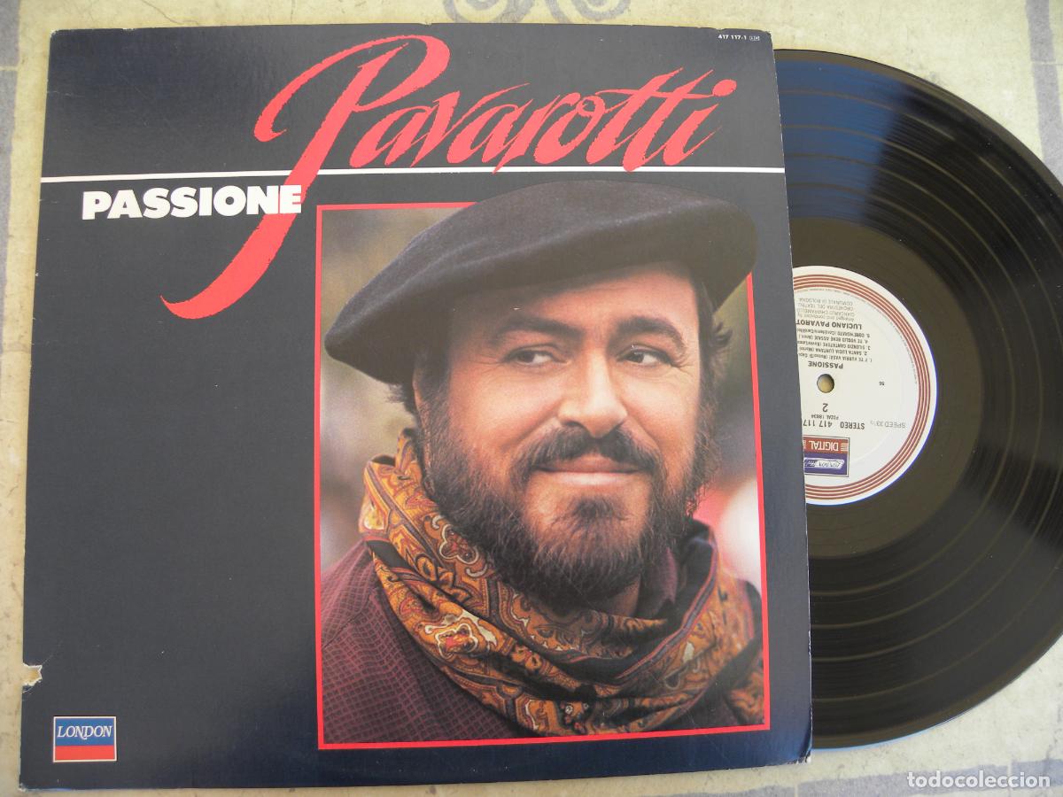 Discos de vinilo: PAVAROTTI PASSIONE -LP 1985 -EDIC. INGLESA - Foto 1