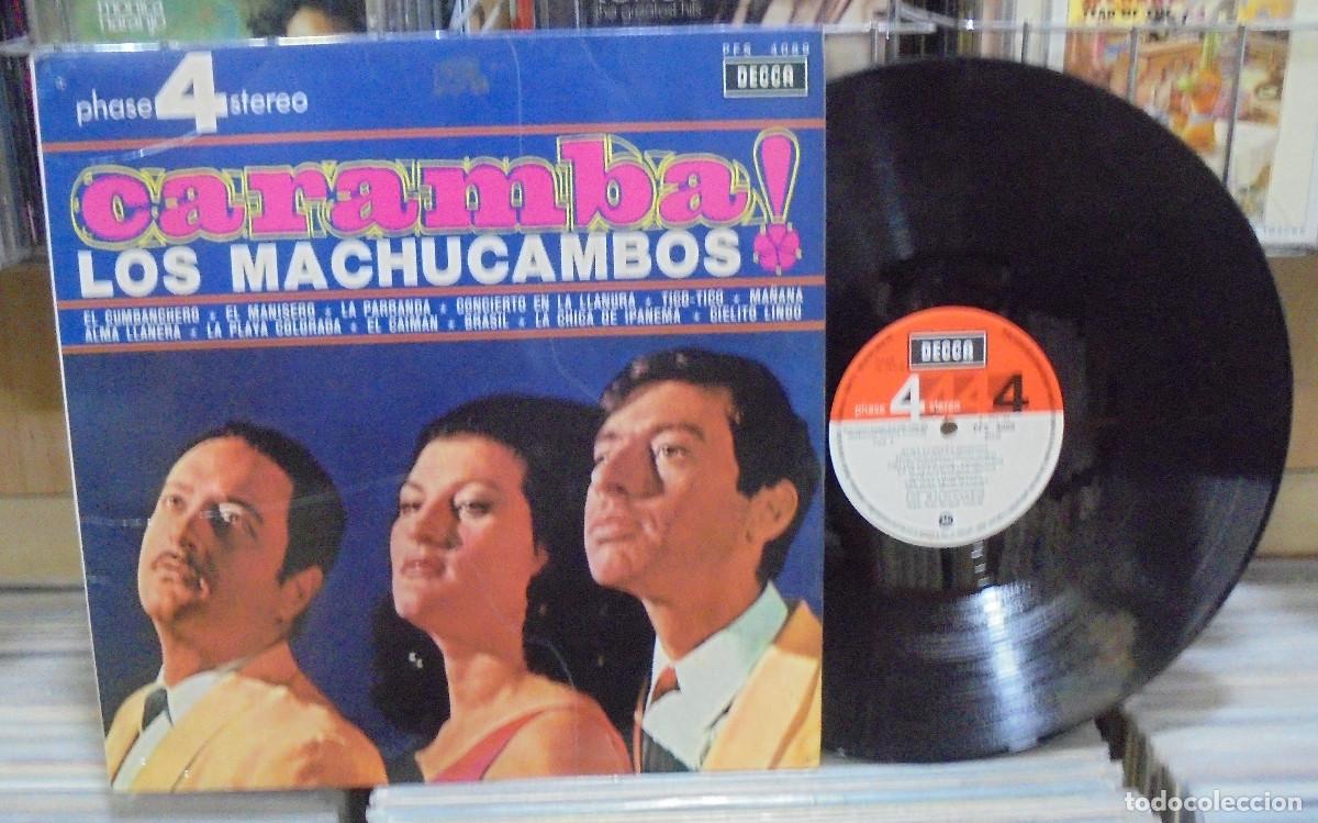 Discos de vinilo: Los Machucambos. Caramba!. Decca 1966 -- LP - Foto 1