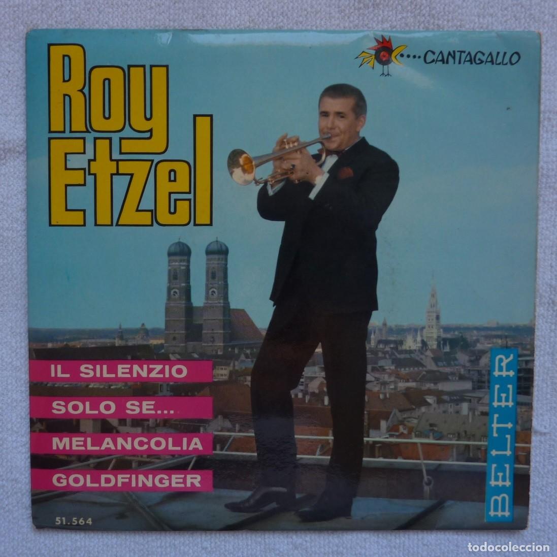 Discos de vinilo: ROY ETZEL // IL SILENZO+3 // 1965 // EP - Foto 1