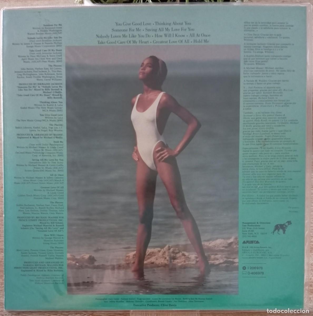 Discos de vinilo: LOTE VINILOS WHITNEY HOUSTON - Foto 3