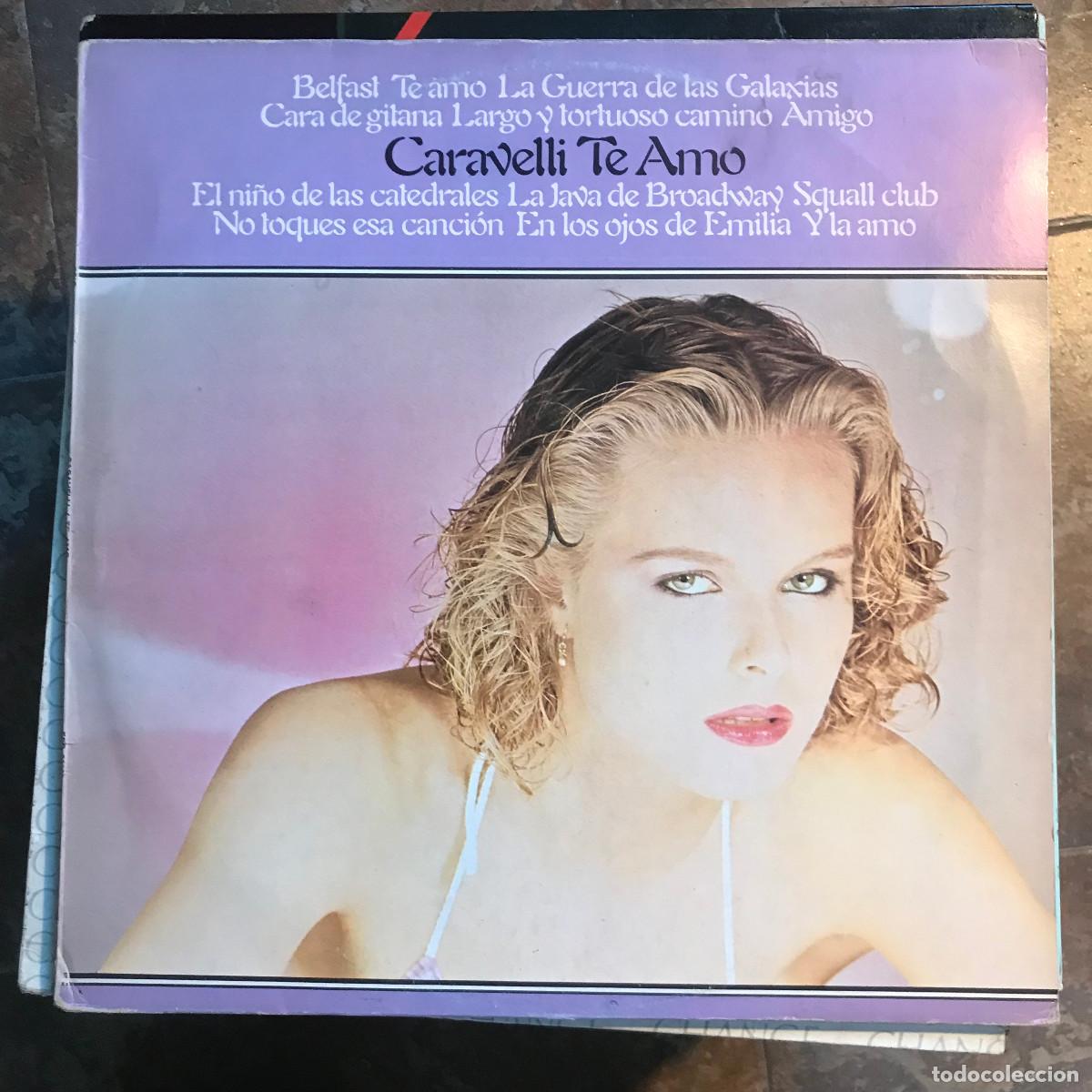 Discos de vinilo: CARAVELLI - TE AMO - LP EPIC 1978 - Foto 1
