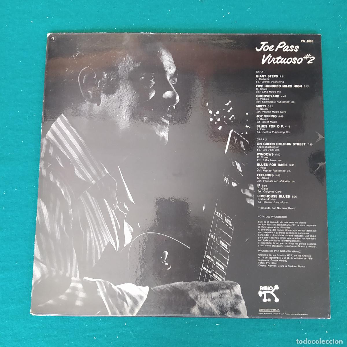 Discos de vinilo: Joe Pass &ndash; Virtuoso #2 - Foto 2