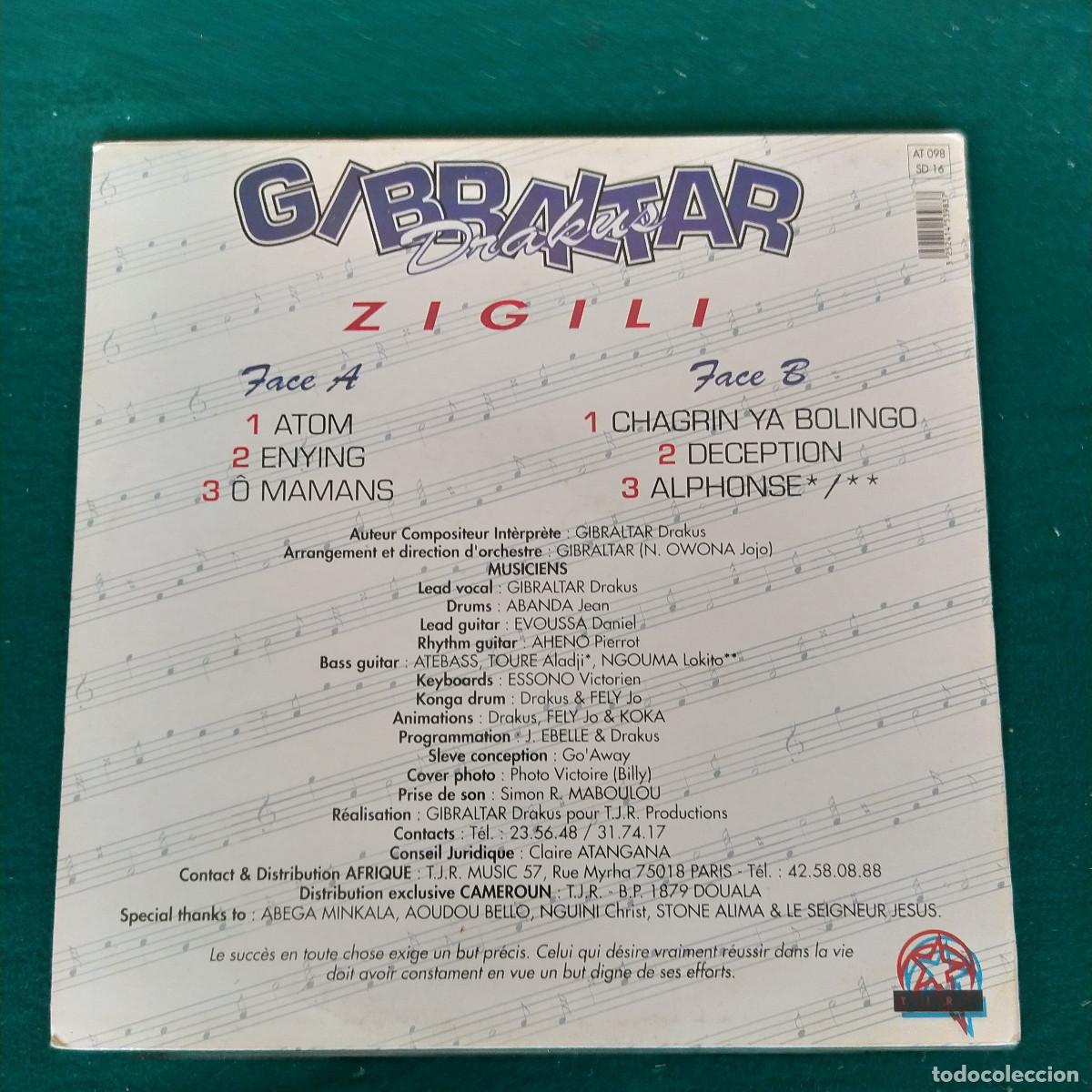 Discos de vinilo: Gibraltar Drakus &ndash; Zigili - Foto 2
