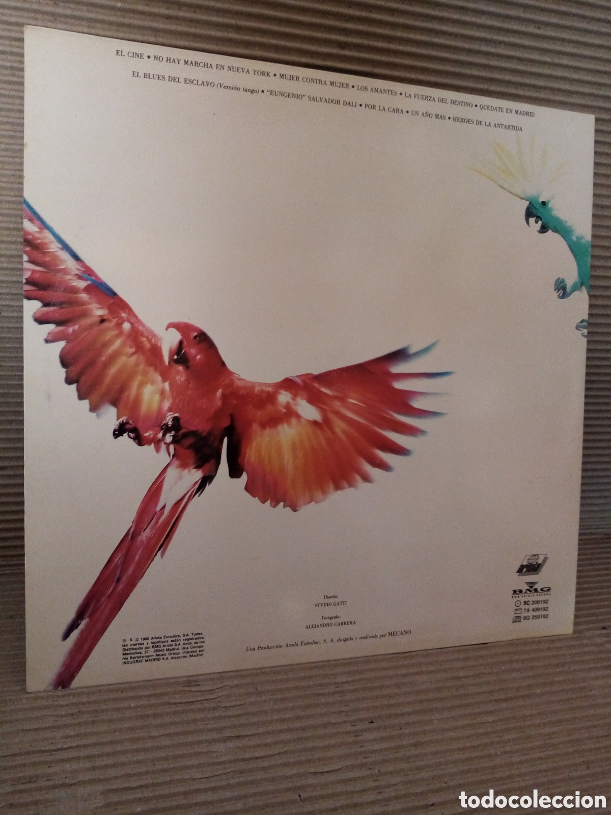 Discos de vinilo: Mecano. Descanso emocional. Vinilo - Foto 2
