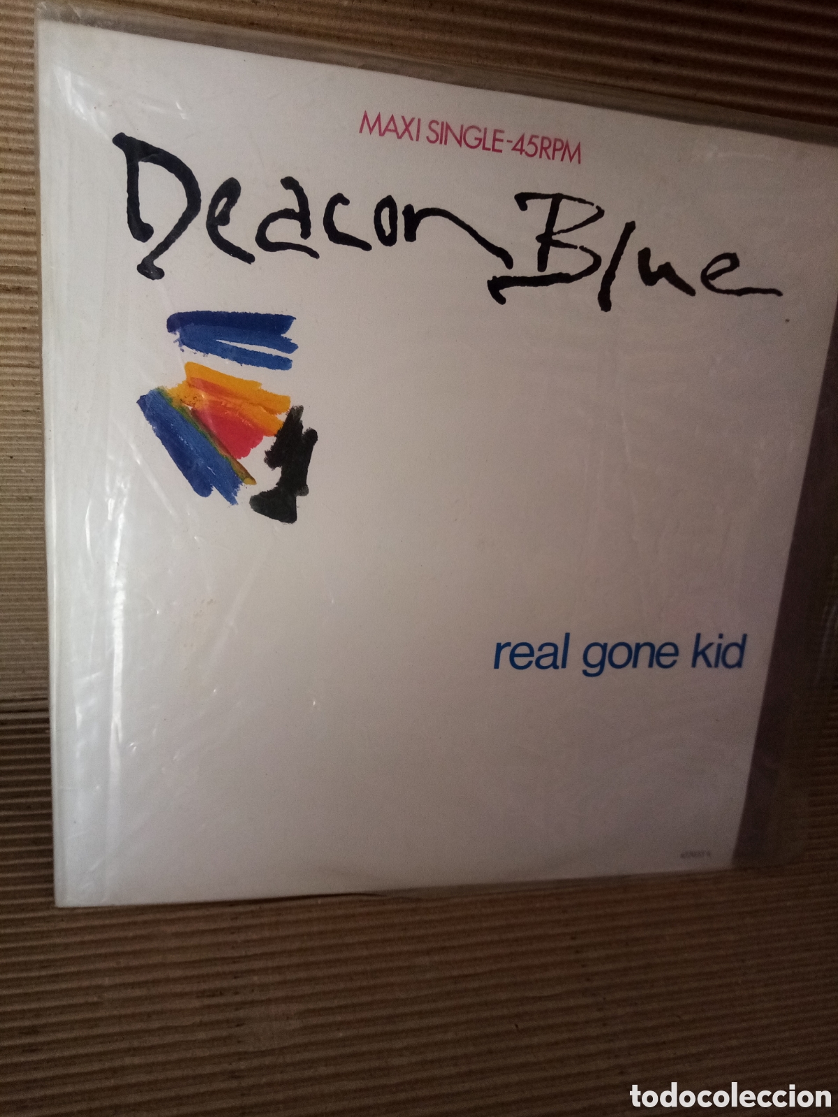 Discos de vinilo: Deacon Blue. Real gone kid.. Vinilo - Foto 1