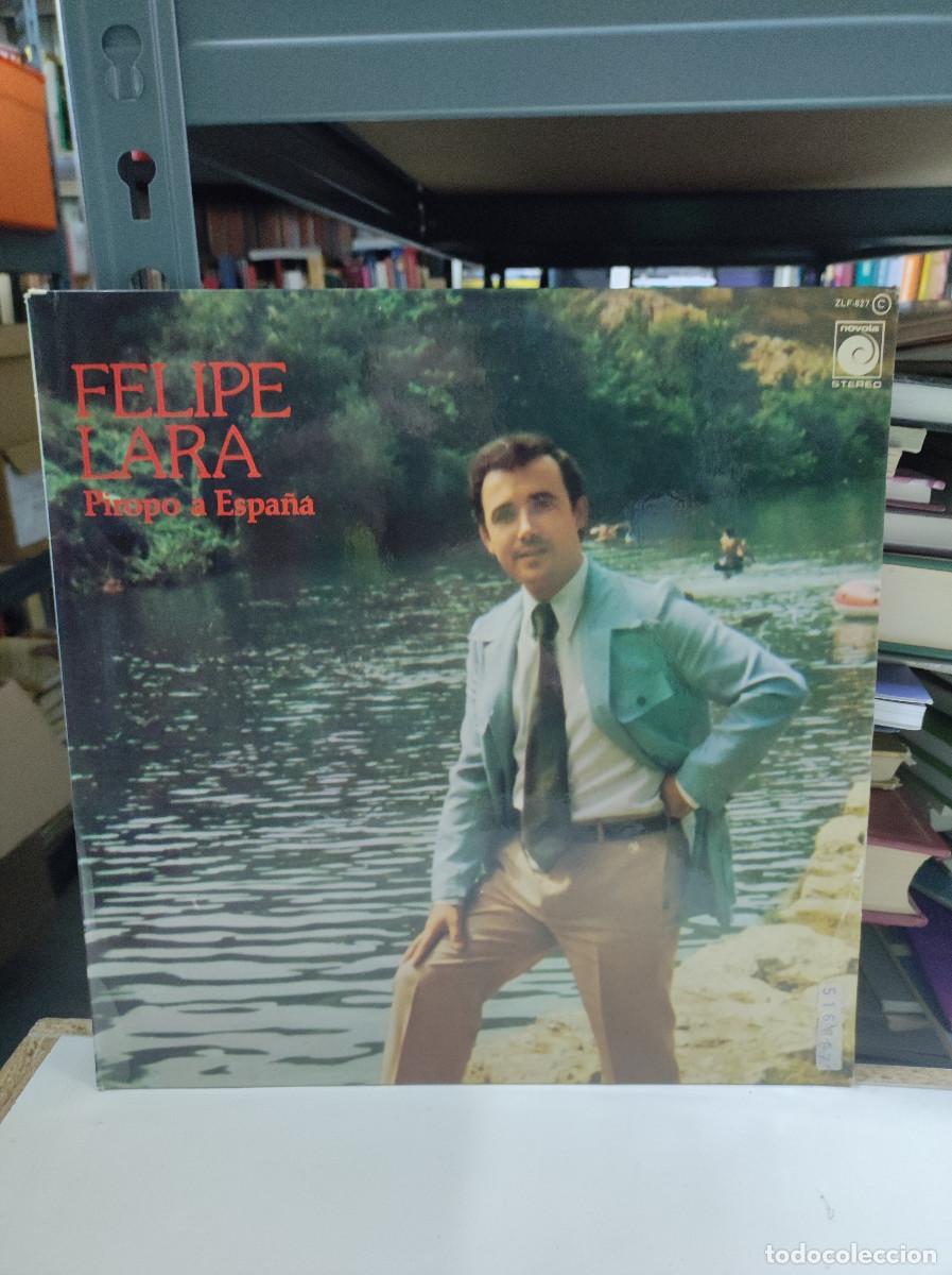 Discos de vinilo: Felipe Lara &ndash; Piropo A Espa&ntilde;a - Foto 1