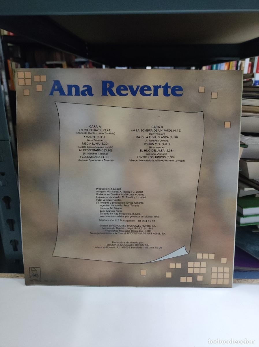 Discos de vinilo: Ana Reverte &ndash; En Mil Pedazos - Foto 2